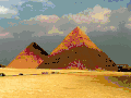 金字塔  埃及  骆驼  美景  壮观