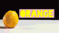 橙子 切开 扒皮 水果
