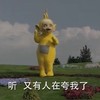 天线宝宝 白云 绿草地 又有人在夸我了