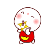 小吃货 吃东西 就知道吃 不停的吃