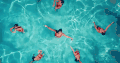 清凉  游泳