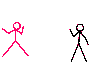 火柴人 打架 爱情 逗逼 动画 简笔画 stick figure