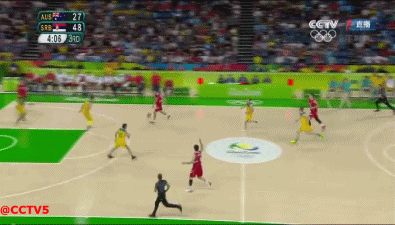 奥运会 里约奥运会 男篮 半决赛 澳大利亚 塞尔维亚 赛场瞬间