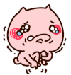 小猪 难过 哭泣 可怜