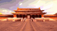 故宫 建筑 历史遗迹 风景 soogif soogif出品