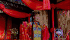 古装剧 唐豆豆 喜 开心 新娘 李沁 极品新娘 电视剧 美女 转圈