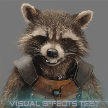 浣熊 raccoon 铠甲 冷笑 扮酷英雄