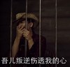 监狱 铁栏 捂嘴 吾儿叛逆伤透我的心