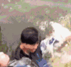 情侣 亲热 落水 搞笑