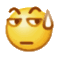 emoji 小黄脸 大无语 无奈 搞怪 逗