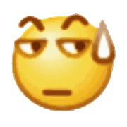 emoji 小黄脸 大无语 无奈 搞怪 逗