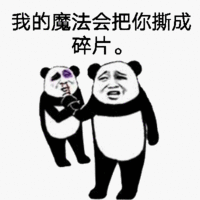 我的魔法会把你 撕成碎片 恶搞 逗比