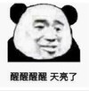 暴漫 文字表情包 醒醒醒醒 天亮了 搞笑 逗 沙雕