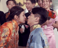陈晓 陈妍希 吻 结婚 甜蜜
