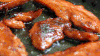 烤肉 煎锅 油 冒泡