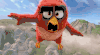 愤怒的小鸟 Angry Birds movie 炮弹 上天 高速 气流 毛茸茸