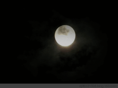 月亮 云朵 晚上 夜晚