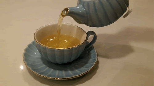 茶 下午茶时间 精致 倒茶 温暖的饮料