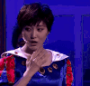 欢乐喜剧人 搞笑 吃惊 女神 惊吓