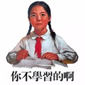 我爱学习 你不学习的啊 红领巾 孩子