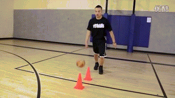 篮球教学 过障碍 速度 练习