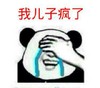 疯了 金馆长表情 捂脸 我儿子疯了