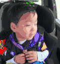 宋民国 咕咕 可爱 超人回来了 歪头