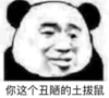 暴漫 文字表情包 你这个丑陋土拨鼠 搞笑 逗 沙雕