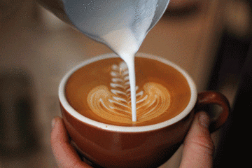 咖啡 牛奶 白色 美味