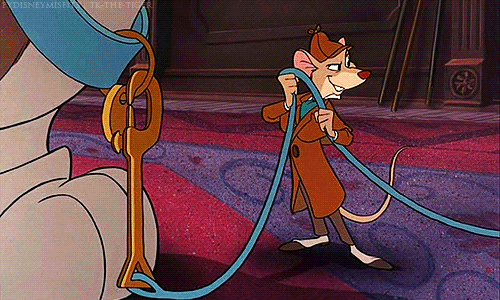 漫画与漫画；漫画 迪士尼 引用 托比 罗勒 伟大的老鼠侦探