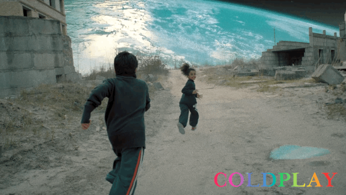 酷玩乐队 Coldplay 超现实 太空  奔跑