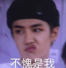 不愧是我 王一博 文字表情包 搞笑 小哥哥