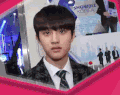 exo 帅哥 美男 飞吻