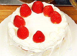 蛋糕 cake food 奶油 草莓 裱花