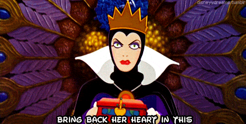 白雪公主 皇后 针 恶毒 嫉妒 凶残 动画 snow white cartoon