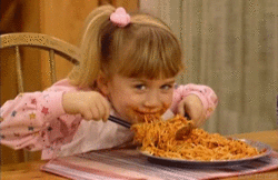 意大利面 pasta 吃货 小美女