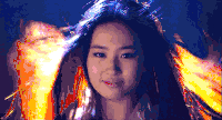 刘亦菲 美女 流血 长发飘飘