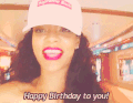 蕾哈娜 Rihanna 生日快乐 happy birthday