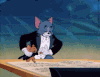 猫和老鼠 跳舞 旋转 有爱 tom and jerry