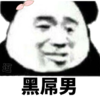 熊猫头 搞笑 斗图 雷人 黑屌男
