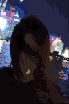 美女 晚风 酒杯 性感