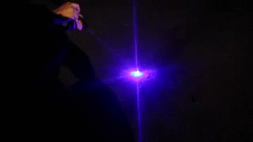 激光 laser 闪动 粒子