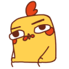小鸡 不开心 难受 叹气