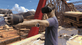 VR 身临其境 游戏 爽歪歪 CS 酷 碉堡了