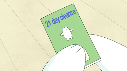 WeBareBears 看书 惊讶