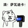 滴打卡 小猫 搞笑 滴萨瓦迪卡