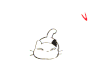 猫咪 蝴蝶 帽子 跳跃