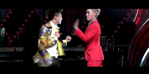 BIGBANG 舞台 搞笑 打脸