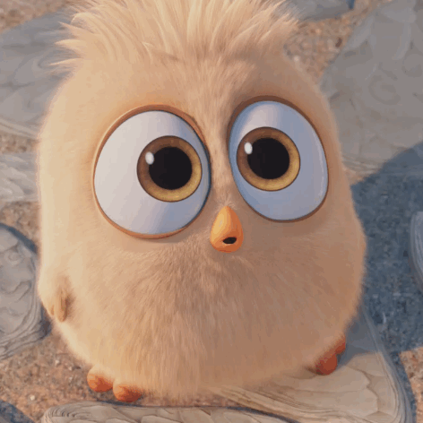 愤怒的小鸟 Angry Birds movie 幼崽 萌物 小可爱 吉祥物 吐舌 略略略 毛茸茸