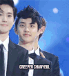 都暻秀 D.O 朴灿烈 金俊勉 EXO 帅气 性感  creeperchanyeol